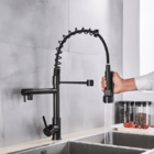 Torneira Cozinha Gourmet Monocomando Preto Fosco Luxo