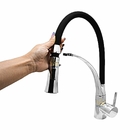 Torneira Cozinha Gourmet Monocomando Quente e Fria Cromada Tu