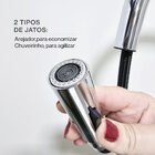 Torneira Cozinha Gourmet Monocomando Titus | Extensível 2 Jat