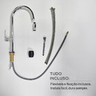 Torneira Cozinha Gourmet Monocomando Titus | Extensível 2 Jat