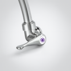 Torneira Cozinha Gourmet Parede Bica Media Movel Flexivel Abs