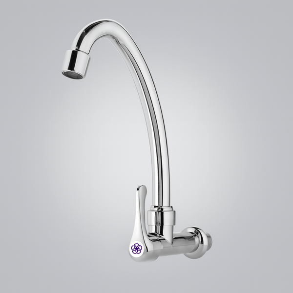 Torneira Cozinha Gourmet Parede Bica Media Movel Flexivel Abs