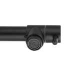 Torneira Cozinha Gourmet Parede Gatilho Spray Preto/black