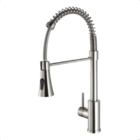 torneira cozinha gourmet quente fria monocomando aço inox est