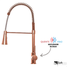 Torneira Cozinha Gourmet Spray Misturador Monocomando Rose