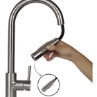 Torneira Cozinha Gourmet Touch Sensível Ao Toque Escovada