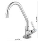 Torneira Cozinha Inovatte B. Alta 1/4 Volta Cromada 025769