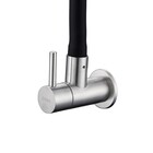 Torneira Cozinha Inox Flexível Parede Noxflex01 Doan