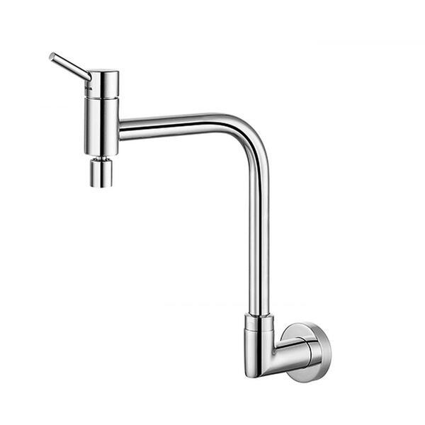 Torneira Cozinha Lóggica Parede Bica Móvel 90º Cromada Docol