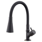 Torneira Cozinha Mesa Flex 02 Jatos Preto Fosco Fani