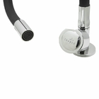 Torneira Cozinha Mesa Flexível Color Tubo Preto Luxo