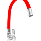 Torneira Cozinha Mesa Flexível Luxo Color 1169 Red C-65