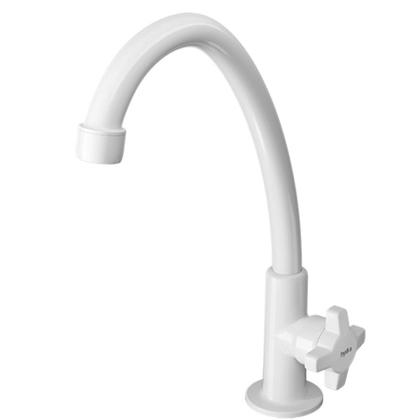 Torneira Cozinha Mesa Hydramax Branca Hydra