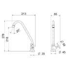 Torneira Cozinha Mesa Nova Pertutti 903806 Docol - Unico