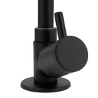 Torneira Cozinha Mesa Preto Metal Bica Movel All Black 1/4v.
