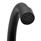 Torneira Cozinha Mesa Preto Metal Bica Movel All Black 1/4v.