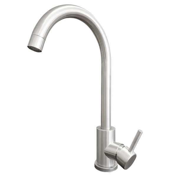 Torneira Cozinha Misturador Monocomando Inox Polido