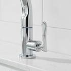 Torneira Cozinha Moderna Linha Luxo Cromado 1/4 De Volta