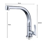 Torneira Cozinha Moderna Linha Luxo Cromado 1/4 De Volta