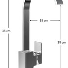 Torneira Cozinha Monocomando Cromada