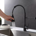 Torneira Cozinha Monocomando Gourmet Preto Black Estilo Deca