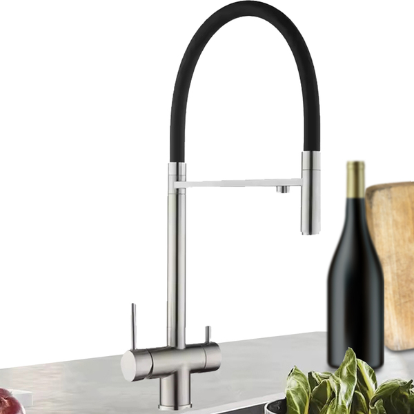 Torneira Cozinha Monocomando Misturador Com Suporte Para Filt