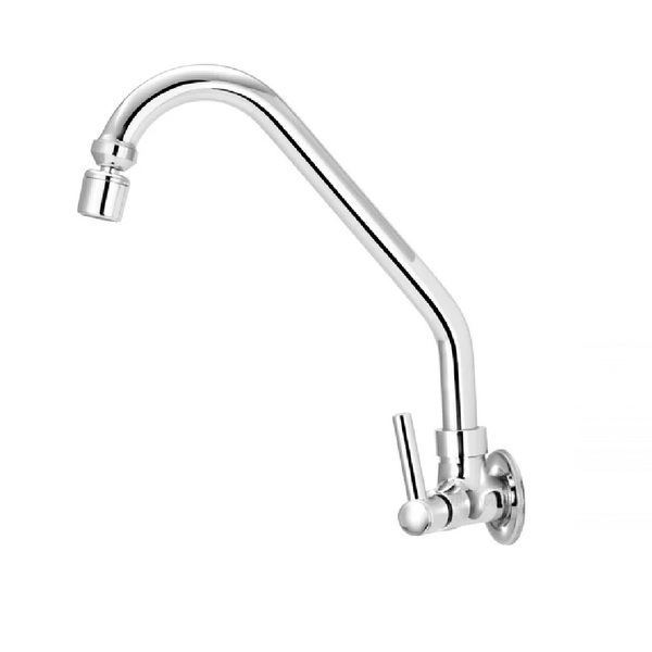 Torneira Cozinha Parede 1/4 De Volta Luxo - C70