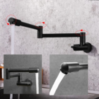 Torneira Cozinha Parede ArticulávelGrande Extensa Para Pia Cu