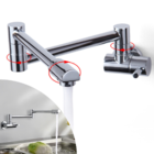 Torneira Cozinha Parede ArticulávelGrande Extensa Para Pia Cu