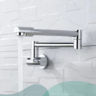 Torneira Cozinha Parede ArticulávelGrande Extensa Para Pia Cu