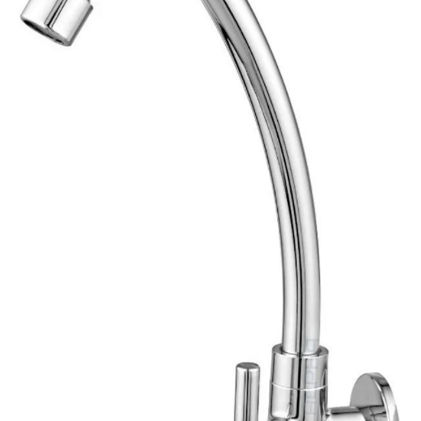 Torneira Cozinha Parede Bica Móvel Abs Cromado 1068 C-72 Prat