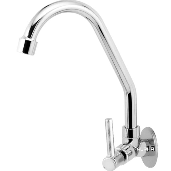 Torneira Cozinha Parede Bica Móvel Light Metal 1168 C-72 Cor: