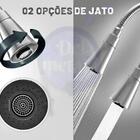 Torneira Cozinha Parede C34 Gourmet Flexível Cone 1/4 De Volt