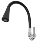 Torneira Cozinha Parede Color Gourmet 2168 Preta C-65