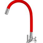 Torneira Cozinha Parede Flexível Color Red  C-72