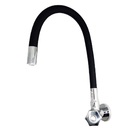 Torneira Cozinha Parede Flexível Preta ¼ Linhacolor Vol C-25