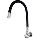 Torneira Cozinha Parede Flexível Preta ¼ Linhacolor Vol C-25