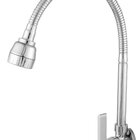 Torneira Cozinha Parede Giratória C/ Tubo Gourmet 5/8' - 1/4