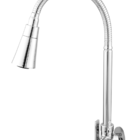 Torneira Cozinha Parede Gourmet Cônico Cromado 1168 C-65