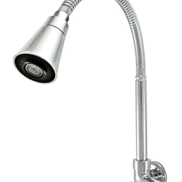 Torneira Cozinha Parede Gourmet Cônico Cromado C-72