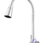 Torneira Cozinha Parede Gourmet Cônico Cromado Corpo 3/4 C-70