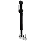 Torneira Cozinha Parede Gourmet Preta Flexível 1/4 Volta C62