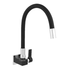 Torneira Cozinha Parede Quadrada Gourmet Luxo Black Edition