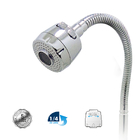 Torneira Cozinha Pia Gourmet Mesa 2 Jatos Cromado 1/4 Volta