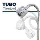 Torneira Cozinha Pia Parede Gourmet Tubo Flexível Cromado