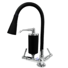 Torneira Cozinha Preta Mesa/bancada Gourmet 2 Jatos C-34 Casa