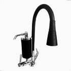 Torneira Cozinha Preta Mesa/bancada Gourmet 2 Jatos C-34 Luxo