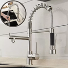 Torneira Cozinha Spray Extensor Gourmet Monocomando Inox Esti