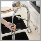 Torneira Cozinha Spray Extensor Gourmet Monocomando Inox Esti