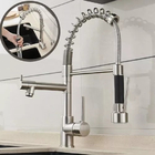 Torneira Cozinha Spray Extensor Gourmet Monocomando Inox Esti